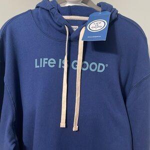 Life is Good Sweatshirt (Unisex) - XL (NWT)